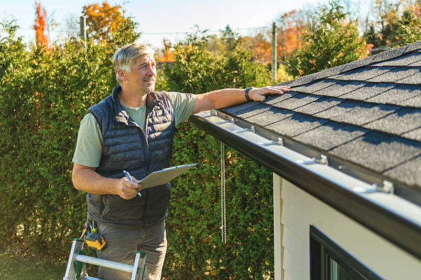 Professional Roofing technician working in Exeter, NH